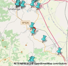 Mappa Via pelose, 53049 Torrita di Siena SI, Italia (6.309)