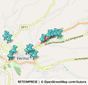 Mappa Via Giambattista Pergolesi, 63900 Fermo FM, Italia (1.01357)
