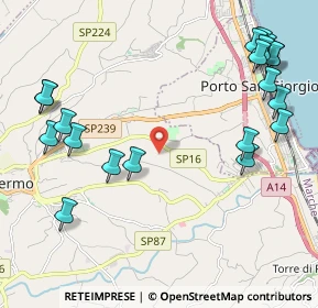 Mappa Contrada Moje, 63900 Fermo FM, Italia (2.809)