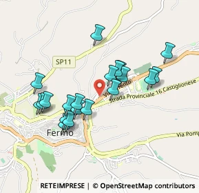 Mappa Via Francesco Cilea, 63900 Fermo FM, Italia (0.862)