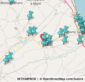 Mappa Via Sant'Alessandro, 63900 Fermo FM, Italia (5.0755)