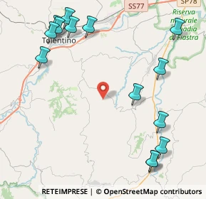 Mappa Contrada Regnano, 62029 Tolentino MC, Italia (5.68429)