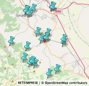 Mappa Via Federico Pascucci, 53049 Torrita di Siena SI, Italia (4.4205)