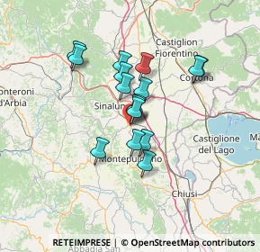 Mappa Via Federico Pascucci, 53049 Torrita di Siena SI, Italia (10.37375)