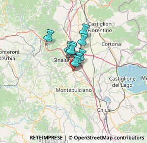 Mappa Via Federico Pascucci, 53049 Torrita di Siena SI, Italia (17.53357)