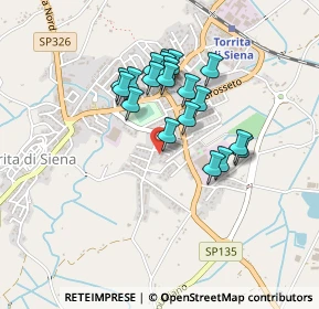 Mappa Via Federico Pascucci, 53049 Torrita di Siena SI, Italia (0.3725)