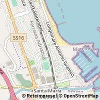 Karte Porto San Giorgio