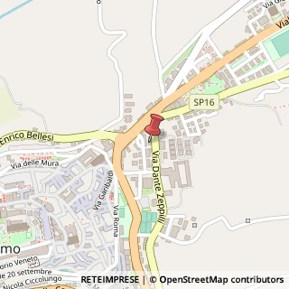 Mappa Via Dante Zeppilli, 17, 63900 Fermo, Fermo (Marche)