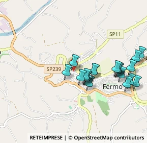 Mappa Via Giuseppe Speranza, 63900 Fermo FM, Italia (0.9775)