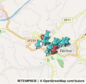 Mappa Via Giuseppe Speranza, 63900 Fermo FM, Italia (0.6025)