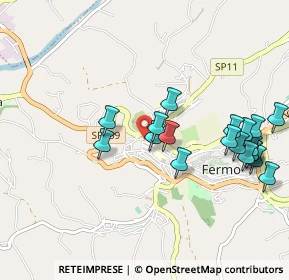 Mappa Via Giuseppe Speranza, 63900 Fermo FM, Italia (1.07368)