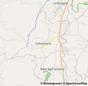 Mappa 62020 Colmurano MC, Italia (1.8475)