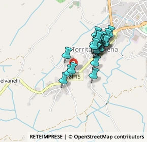 Mappa Via Cavalieri di Vittorio Veneto, 53049 Torrita di Siena SI, Italia (0.37778)