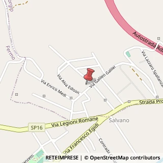 Mappa Via Galileo Galilei, 47, 63822 Porto San Giorgio, Fermo (Marche)