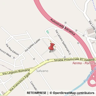 Mappa Via Pompeiana, 41, 63822 Porto San Giorgio, Fermo (Marche)