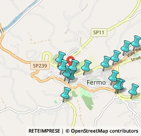 Mappa Via Salvo D'Acquisto, 63900 Fermo FM, Italia (1.00133)