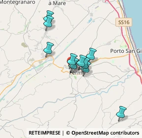 Mappa Via Salvo D'Acquisto, 63900 Fermo FM, Italia (2.63909)