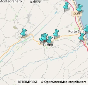 Mappa Via Salvo D'Acquisto, 63900 Fermo FM, Italia (5.32833)
