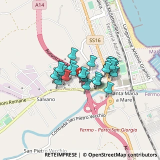 Mappa Via E. Fermi, 63900 Porto San Giorgio FM, Italia (0.28571)