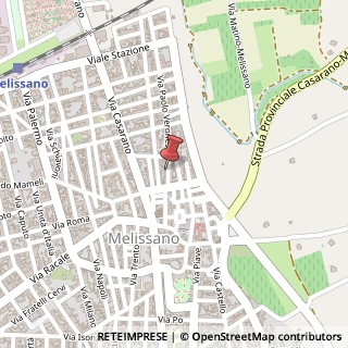 Mappa Via Paolo Veronese, 13, 73040 Lecce, Lecce (Puglia)