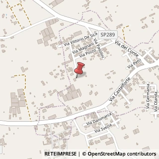 Mappa Via Antonio De Curtis, 36/E, 73057 Taviano, Lecce (Puglia)