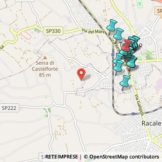 Mappa Via Antonio De Curtis, 73057 Taviano LE, Italia (1.4225)