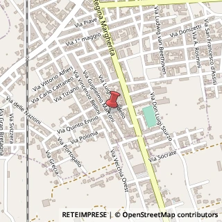 Mappa Via Guglielmo Marconi, 95, 73057 Taviano LE, Italia, 73057 Taviano, Lecce (Puglia)