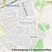 Hartă Melissano