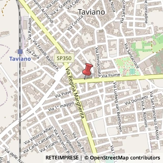 Mappa Via Vittorio Emanuele III, 25, 73057 Taviano, Lecce (Puglia)