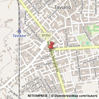 Mappa Via Cavour, 2/B, 73057 Taviano, Lecce (Puglia)