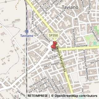 Mappa Via Indipendenza, 10, 73057 Taviano, Lecce (Puglia)