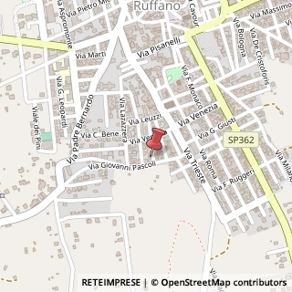 Mappa Via Solferino, 34, 73049 Ruffano, Lecce (Puglia)
