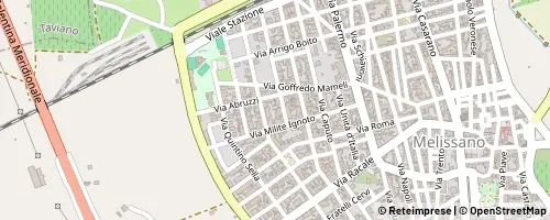 Mappa Melissano