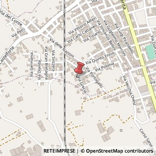 Mappa Via Grecia, 16, 73057 Taviano, Lecce (Puglia)