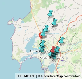 Mappa Via Amsicora, 09070 Nurachi OR, Italia (7.00938)