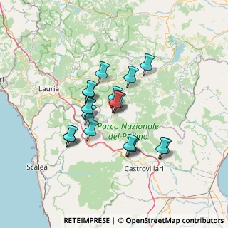 Mappa Via San Francesco, 85040 Viggianello PZ, Italia (12.309)