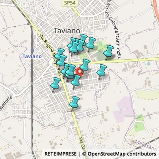 Mappa Via Martiri D'Otranto, 73057 Taviano LE, Italia (0.327)