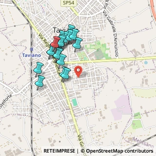 Mappa Via Martiri Del Risorgimento, 73057 Taviano LE, Italia (0.4775)