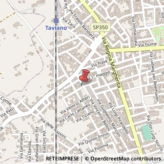 Mappa Via Vincenzo Bellini, 73057 Taviano LE, Italia, 73057 Taviano, Lecce (Puglia)