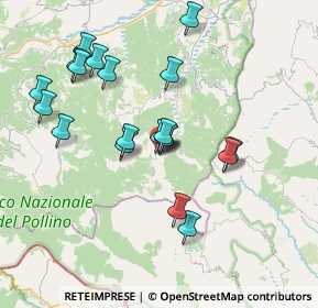 Mappa Via Guglielmo Marconi, 85030 Terranova di Pollino PZ, Italia (7.7705)