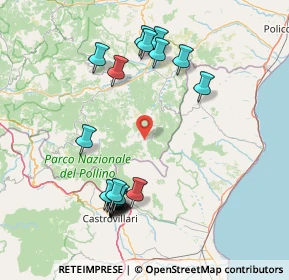 Mappa Via Guglielmo Marconi, 85030 Terranova di Pollino PZ, Italia (18.2485)