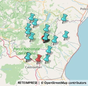 Mappa Via Guglielmo Marconi, 85030 Terranova di Pollino PZ, Italia (11.54611)