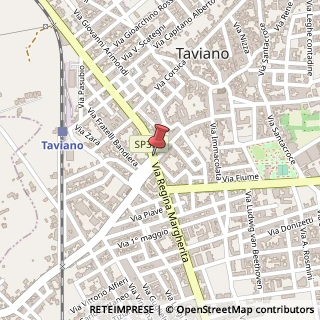 Mappa Corso Vittorio Emanuele II, 8, 73057 Taviano, Lecce (Puglia)