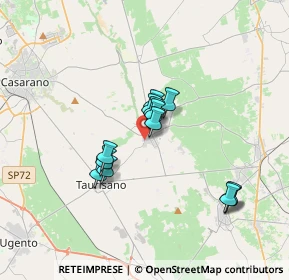 Mappa Via Padre Bernardo, 73049 Ruffano LE, Italia (2.98231)