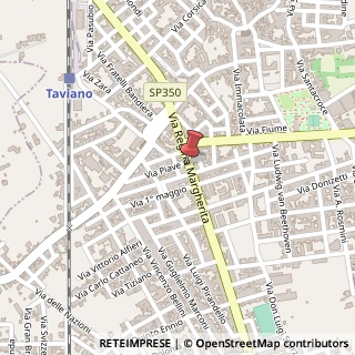 Mappa Via Regina Margherita, 170, 73057 Taviano, Lecce (Puglia)