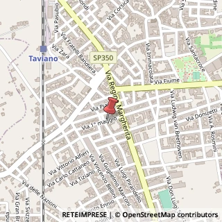 Mappa Via I Maggio, 2, 73057 Taviano, Lecce (Puglia)