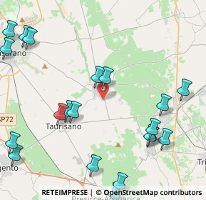 Mappa Via Roma, 73049 Ruffano LE, Italia (6.066)