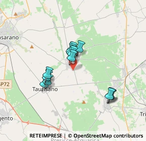 Mappa Via Roma, 73049 Ruffano LE, Italia (3.07)