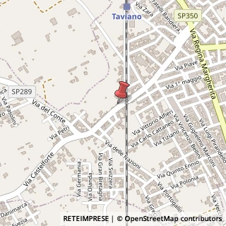 Mappa Via Castelforte, 60, 73057 Taviano, Lecce (Puglia)