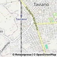 Map Taviano